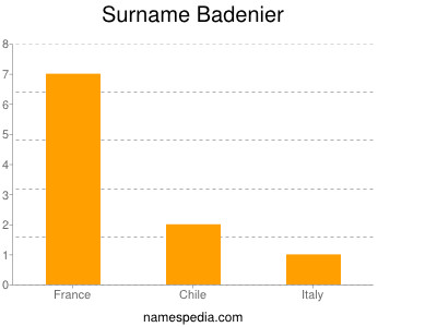 Surname Badenier