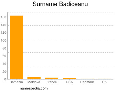 Surname Badiceanu