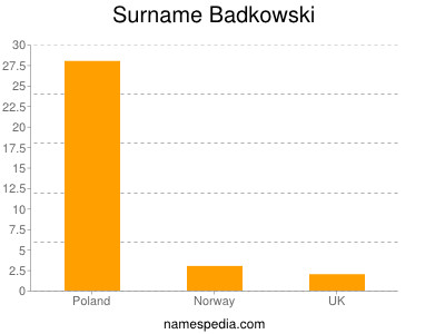 Surname Badkowski