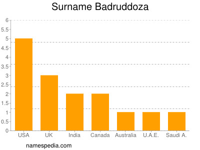 Surname Badruddoza