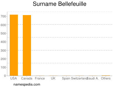 Surname Bellefeuille