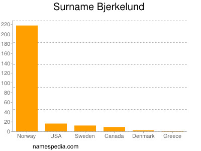 Surname Bjerkelund