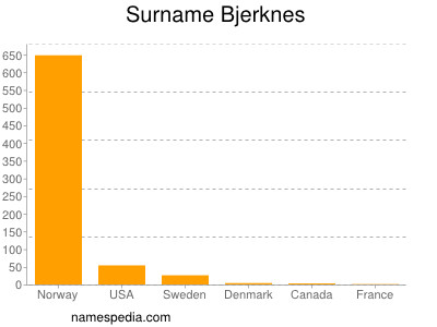 Surname Bjerknes