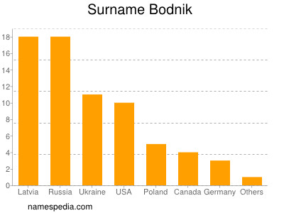 Surname Bodnik