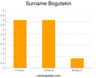 Surname Bogutekin
