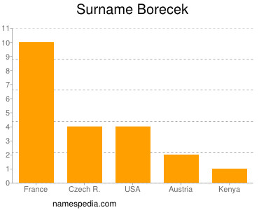 Surname Borecek
