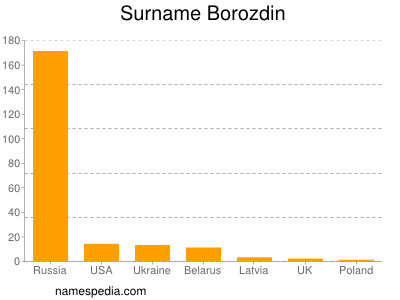 Surname Borozdin