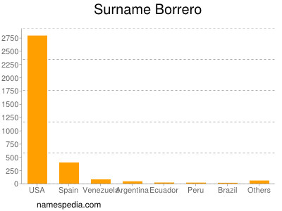 Surname Borrero