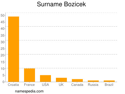 Surname Bozicek