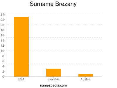 Surname Brezany