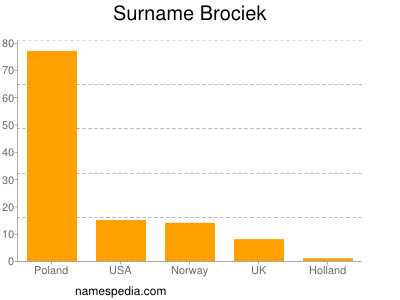 Surname Brociek