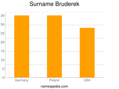 Surname Bruderek