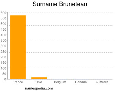 Surname Bruneteau