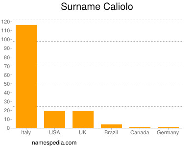 Surname Caliolo