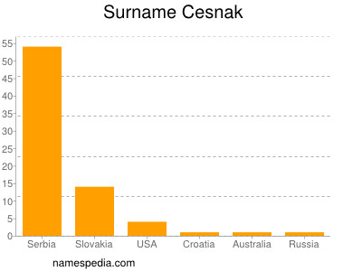 Surname Cesnak