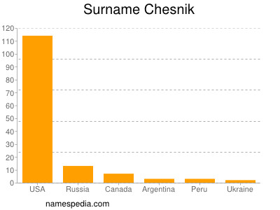Surname Chesnik