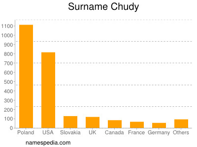 Surname Chudy