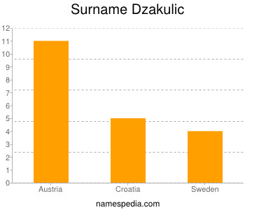 Surname Dzakulic
