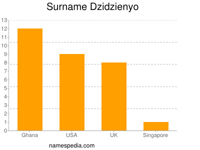 Surname Dzidzienyo