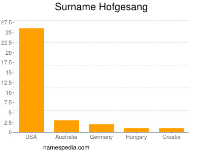 Surname Hofgesang