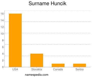 Surname Huncik