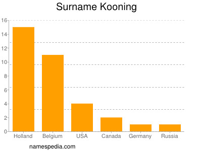 Surname Kooning