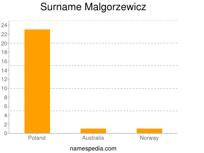 Surname Malgorzewicz