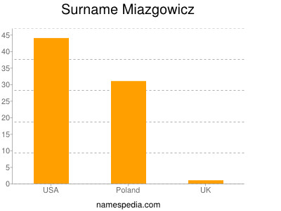 Surname Miazgowicz