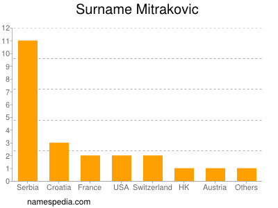 Surname Mitrakovic