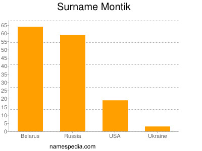 Surname Montik