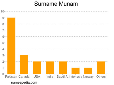 Surname Munam