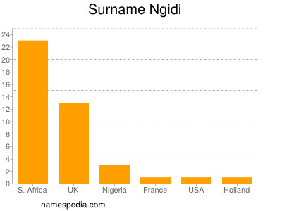 Surname Ngidi