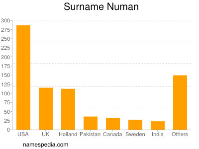 Surname Numan
