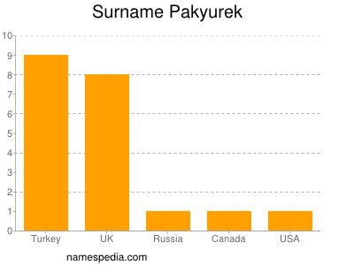 Surname Pakyurek