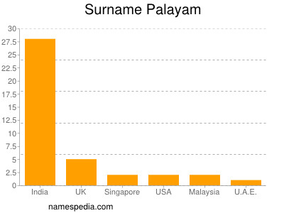 Surname Palayam