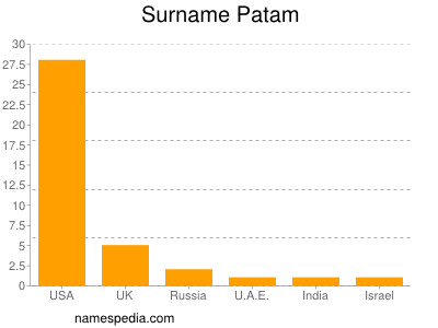 Surname Patam