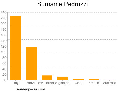 Surname Pedruzzi
