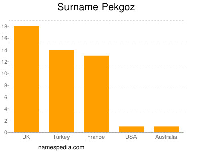 Surname Pekgoz