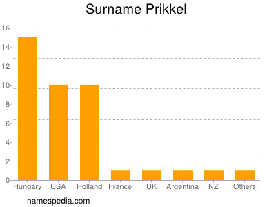 Surname Prikkel