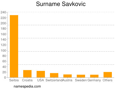 Surname Savkovic