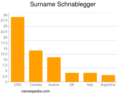 Surname Schnablegger