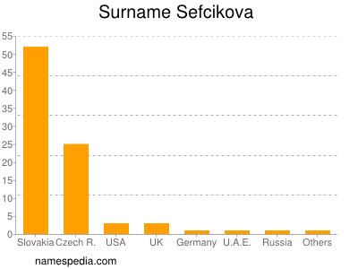 Surname Sefcikova