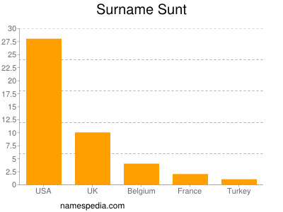 Surname Sunt