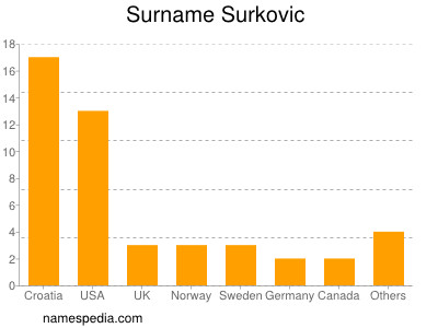 Surname Surkovic