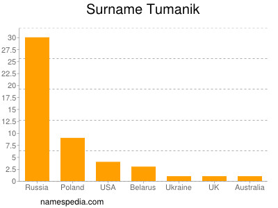 Surname Tumanik