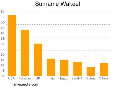 Surname Wakeel