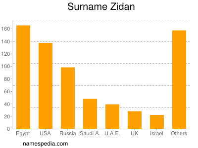 Surname Zidan