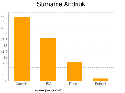 Familiennamen Andriuk