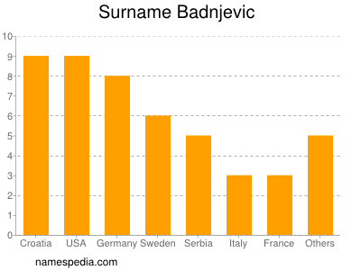 Surname Badnjevic