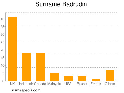 Familiennamen Badrudin